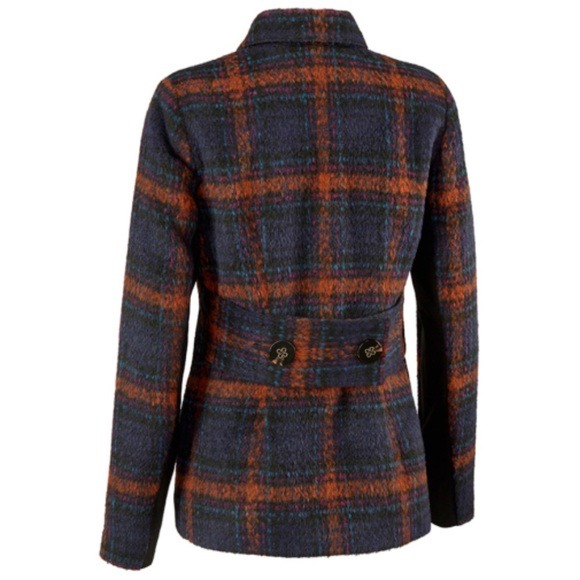 Cabi Jacket Checkmate 3736 Merry Plaid Button Lined Career Casual Fall - Large - Picture 3 of 9